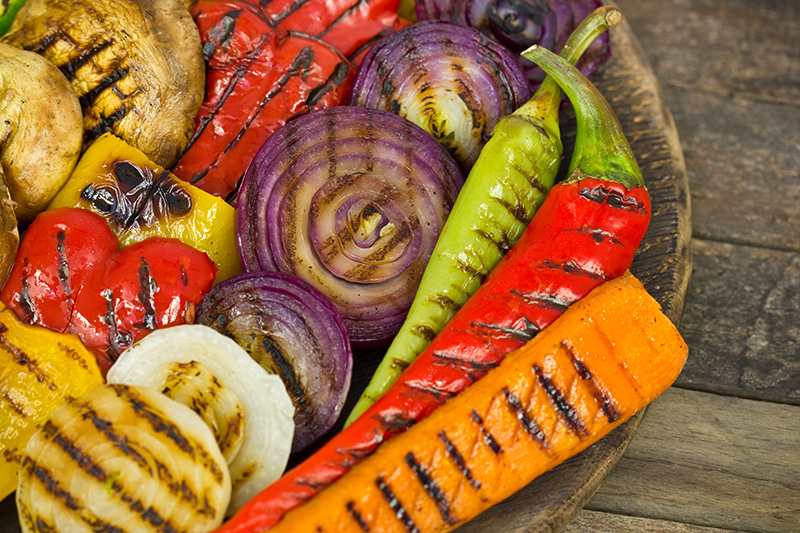 Grillede grønsager nem grill til aftensmad