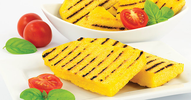 Polenta, nem tilberhør til aftensmad